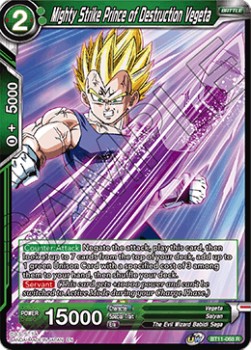 Mighty Strike Prince of Destruction Vegeta - Vermilion Bloodline