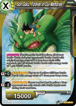 Son Goku, Forever in Our Memories - Vermilion Bloodline