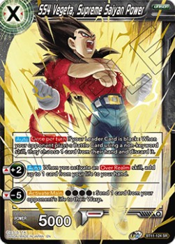SS4 Vegeta, Supreme Saiyan Power - Vermilion Bloodline