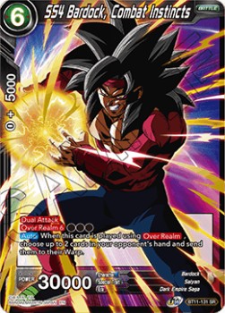 SS4 Bardock, Combat Instincts (V.1 - Super Rare) - Vermilion Bloodline