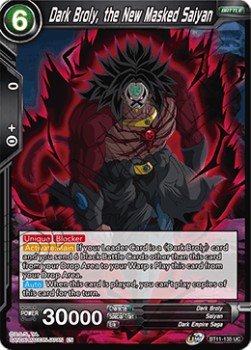 Dark Broly, the New Masked Saiyan - Vermilion Bloodline