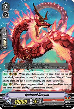 Igniroad Dragon [V Format] (V.1 - Triple Rare) - Silverdust Blaze
