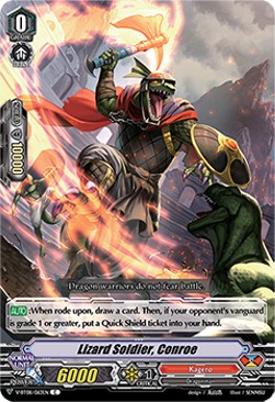 Lizard Soldier, Conroe [V Format] (V.1 - Common) - Silverdust Blaze