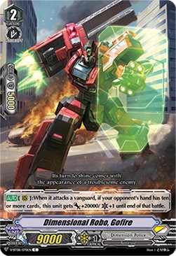 Dimensional Robo, Gofire [V Format] - Silverdust Blaze
