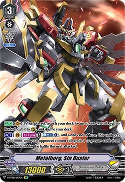Metalborg, Sin Buster [V Format] (V.2 - Special Parallel) - Silverdust Blaze