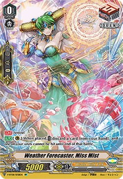 Weather Forecaster, Miss Mist [V Format] - Silverdust Blaze
