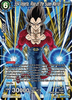 SS4 Vegeta, Rise of the Super Warrior (V.1 - Super Rare) - Vermilion Bloodline