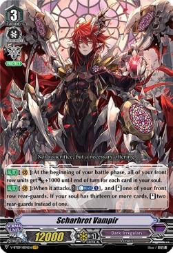 Scharhrot Vampir [V Format] (V.1 - Vanguard Rare) - Butterfly d’Moonlight