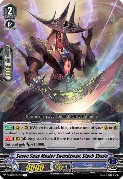 Seven Seas Master Swordsman, Slash Shade [V Format] - Butterfly d’Moonlight