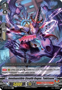 Inexhaustible Stealth Rogue, Tokitsune [V Format] - Butterfly d’Moonlight