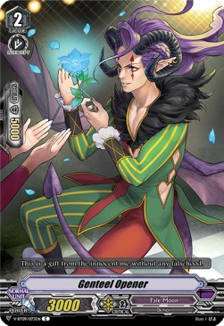 Genteel Opener [V Format] - Butterfly d’Moonlight