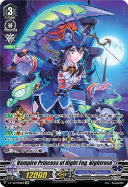 Vampire Princess of Night Fog, Nightrose [V Format] (V.2 - Special Parallel) - Butterfly d’Moonlight