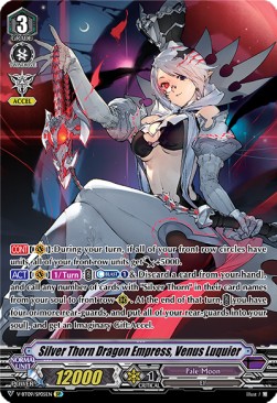 Silver Thorn Dragon Empress, Venus Luquier [V Format] (V.2 - Special Parallel) - Butterfly d’Moonlight