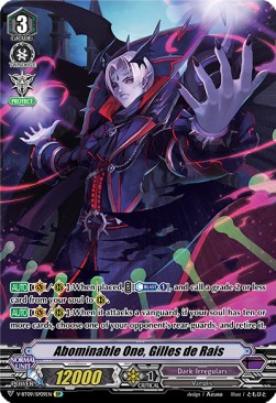 Abominable One, Gilles de Rais [V Format] (V.2 - Special Parallel) - Butterfly d’Moonlight