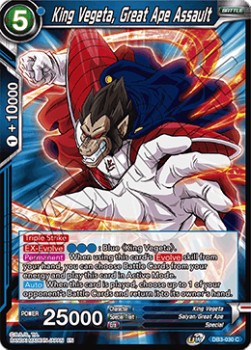 King Vegeta, Great Ape Assault - Giant Force