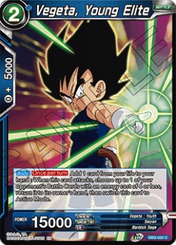 Vegeta, Young Elite - Giant Force