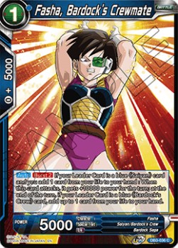 Fasha, Bardock's Crewmate - Giant Force