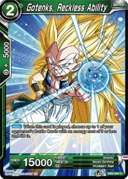 Gotenks, Reckless Ability - Giant Force