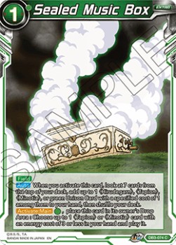 Sealed Music Box - Giant Force