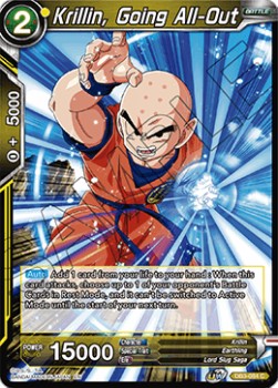 Krillin, Going All-Out - Giant Force