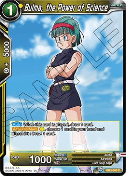 Bulma, the Power of Science - Giant Force