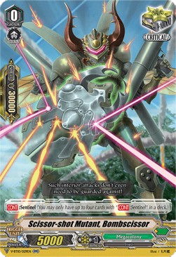 Scissor-shot Mutant, Bombscissor [V Format] - Phantom Dragon Aeon