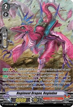 Regiment Dragon, Regiodon [V Format] (V.2 - Special Parallel) - Phantom Dragon Aeon