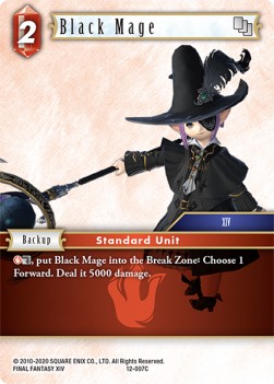 Black Mage (12-007) - Opus XII: Crystal Awakening