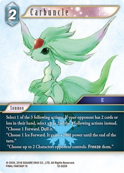 Carbuncle (12-025) - Opus XII: Crystal Awakening