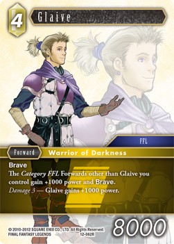 Glaive (12-062) - Opus XII: Crystal Awakening