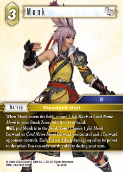 Monk (12-070) - Opus XII: Crystal Awakening