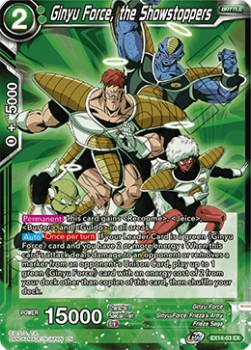 Ginyu Force, the Showstoppers - Expansion Set: Battle Advanced