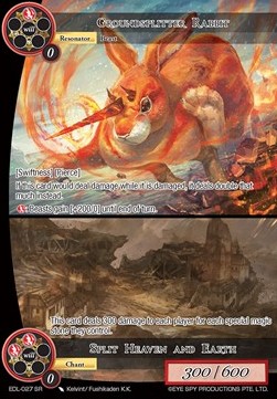 Groundsplitter Rabbit // Split Heaven and Earth - The Epic of the Dragon Lord