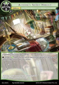 Altesing's Secret Hideout - The Epic of the Dragon Lord