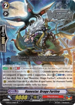 Stealth Dragon, Runestar [G Format] - Sovereign Star Dragon Italian