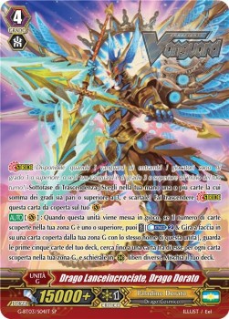 Golden Dragon, Spearcross Dragon [G Format] (V.2 - Special Parallel) - Sovereign Star Dragon Italian