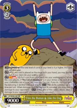 Finn the Human & Jake the Dog (V.1 - Double Rare) - Adventure Time