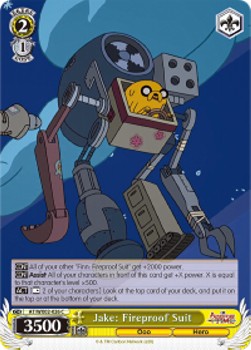 Jake: Fireproof Suit - Adventure Time