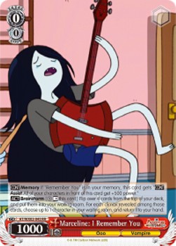 Marceline: I Remember You (V.1 - Double Rare) - Adventure Time