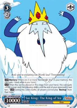 Ice King: The King of Ice (V.1 - Double Rare) - Adventure Time