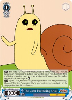 The Lich: Possessing Snail - Adventure Time