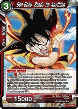 Son Goku, Ready for Anything - Vicious Rejuvenation