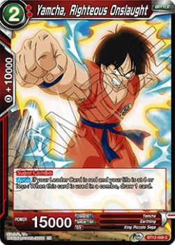 Yamcha, Righteous Onslaught - Vicious Rejuvenation