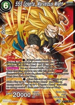 SS3 Gogeta, Marvelous Might (V.1 - Super Rare) - Vicious Rejuvenation