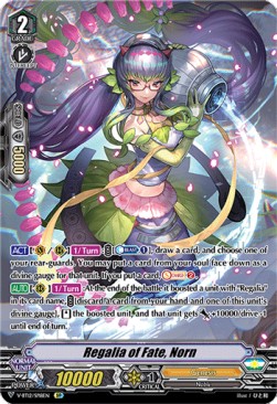 Regalia of Fate, Norn [V Format] (V.2 - Special Parallel) - Divine Lightning Radiance
