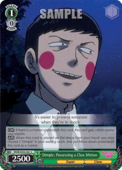 Dimple: Possessing a Claw Minion - Mob Psycho 100