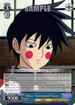 Ritsu: Newfound Powers - Mob Psycho 100
