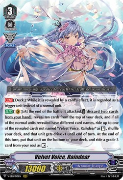 Velvet Voice, Raindear [V Format] (V.1 - Triple Rare) - Twinkle Melody