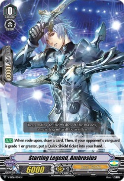 Starting Legend, Ambrosius [V Format] - Valiant Sanctuary