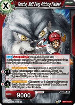 Yamcha, Wolf Fang Pitching Fistball - Battle Evolution Booster